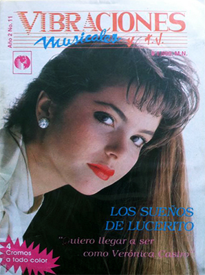 LUCERO REVISTA VIBRACIONES MUSICALES 1988